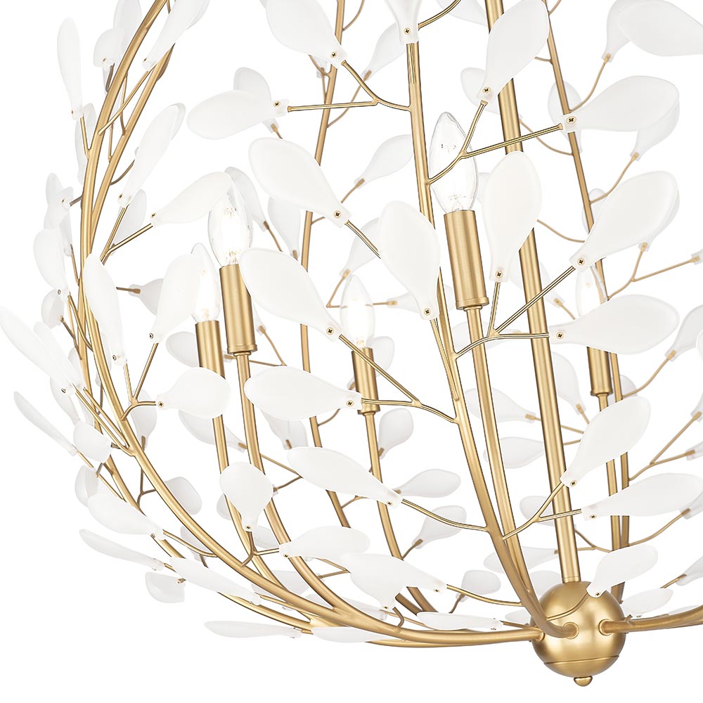 Claudine Chandelier in Detail.