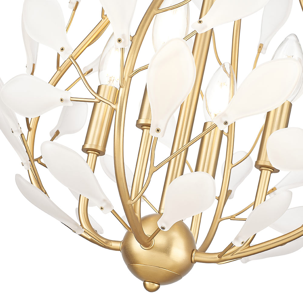 Claudine Chandelier in Detail.