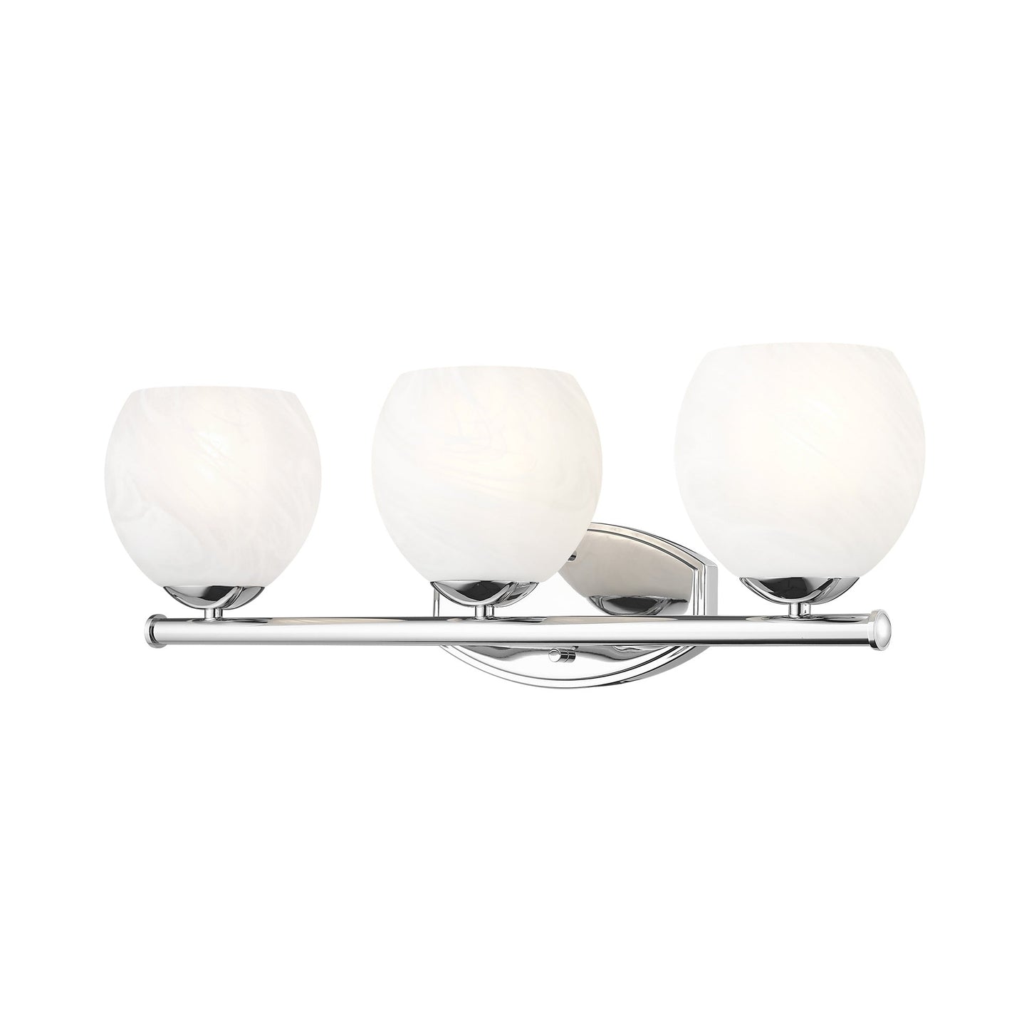 Colette Bath Vanity Light in Chrome (3-Light).