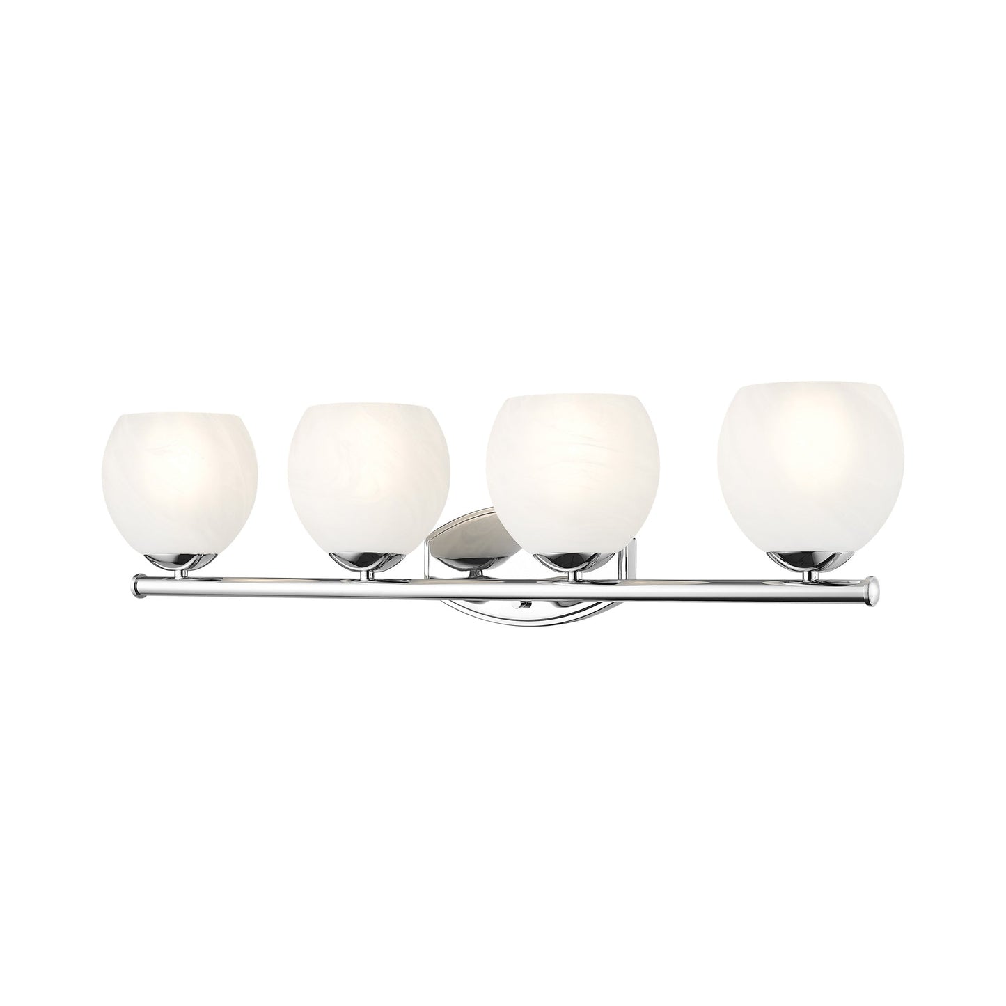 Colette Bath Vanity Light in Chrome (4-Light).