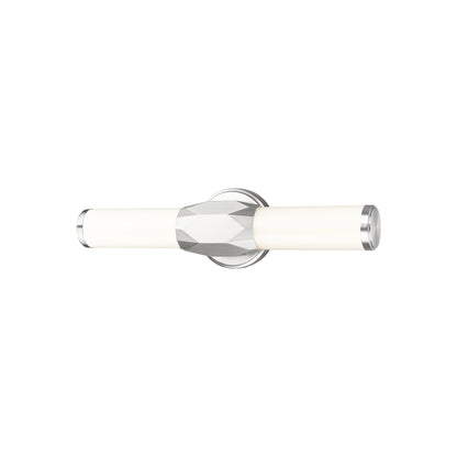 Cooper LED Bath Vanity Light in Brushed Nickel (18-Inch).