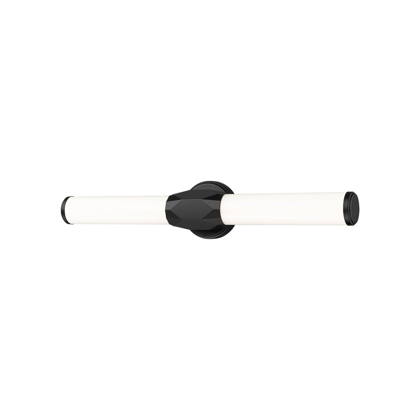 Cooper LED Bath Vanity Light in Matte Black (25-Inch).