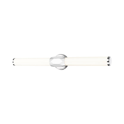 Cooper LED Bath Vanity Light in Chrome (32-Inch).