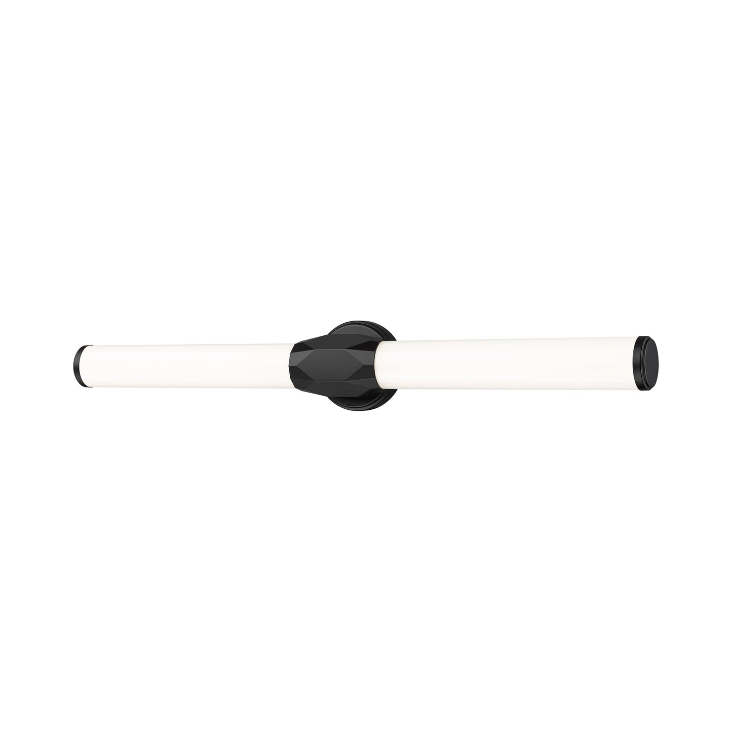 Cooper LED Bath Vanity Light in Matte Black (32-Inch).