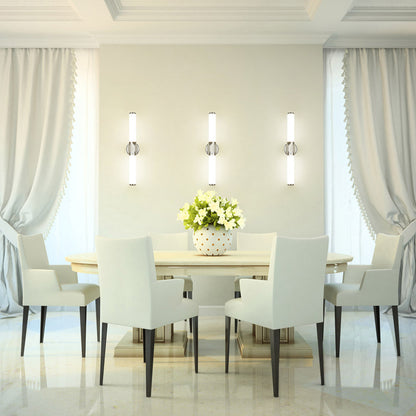 Cooper LED Bath Vanity Light in dining room.