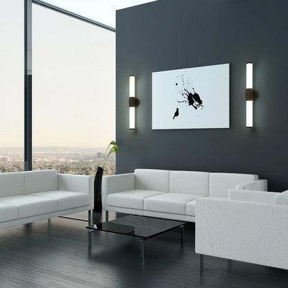 Cooper LED Bath Vanity Light in living room.