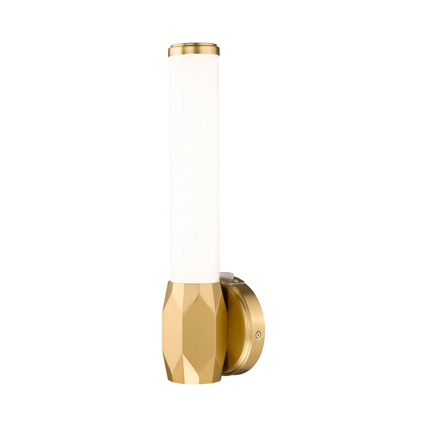 Cooper LED Bath Wall Light in Modern Gold.
