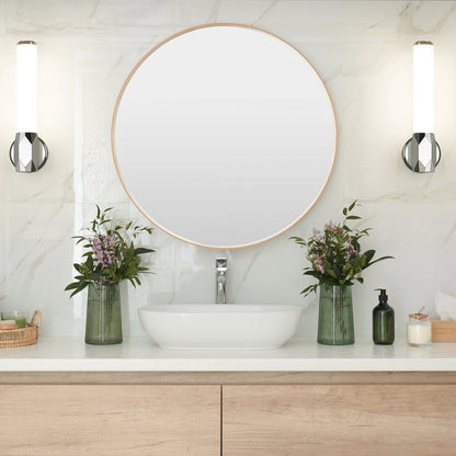Cooper LED Bath Wall Light in bathroom.