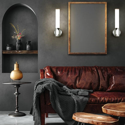 Cooper LED Bath Wall Light in living room.