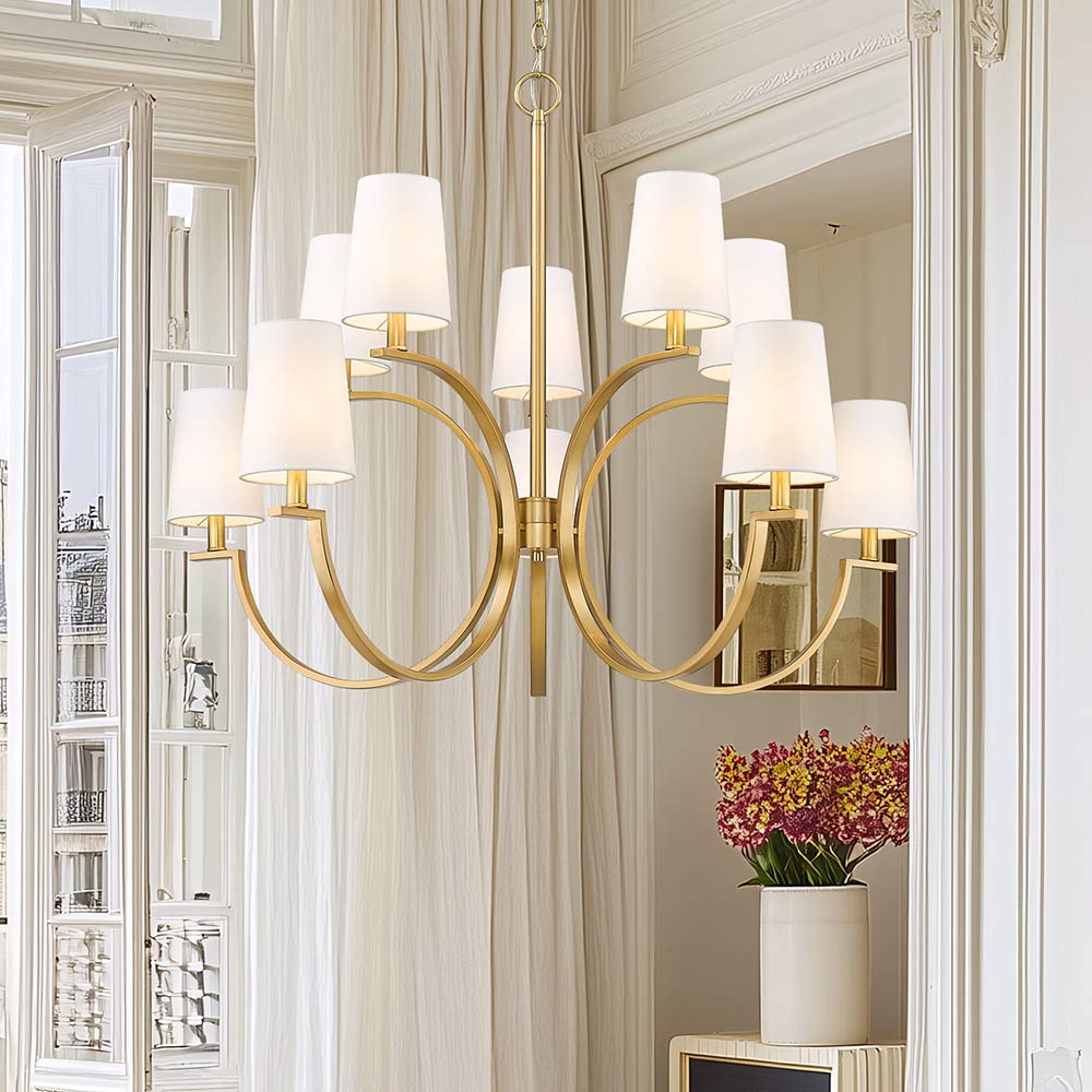 Cordelia Chandelier in Detail.