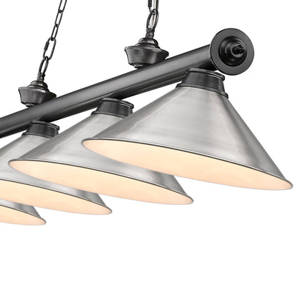 Cordon 2306-15 Billiard Pendant Light in Detail.
