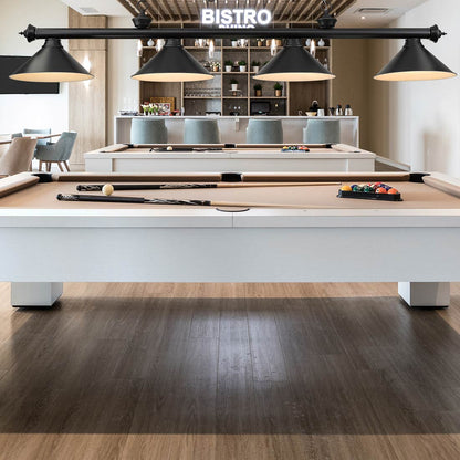 Cordon 2306-15 Billiard Pendant Light in game room.