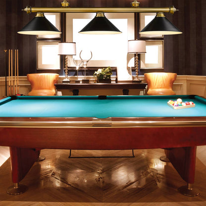 Cordon 2306-15 Billiard Pendant Light in game room.