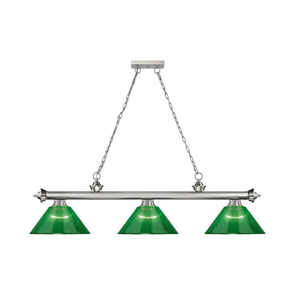 Cordon Cone Billiard Pendant Light.