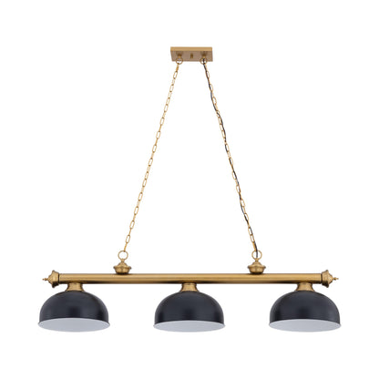 Cordon Dome Steel Billiard Pendant Light.