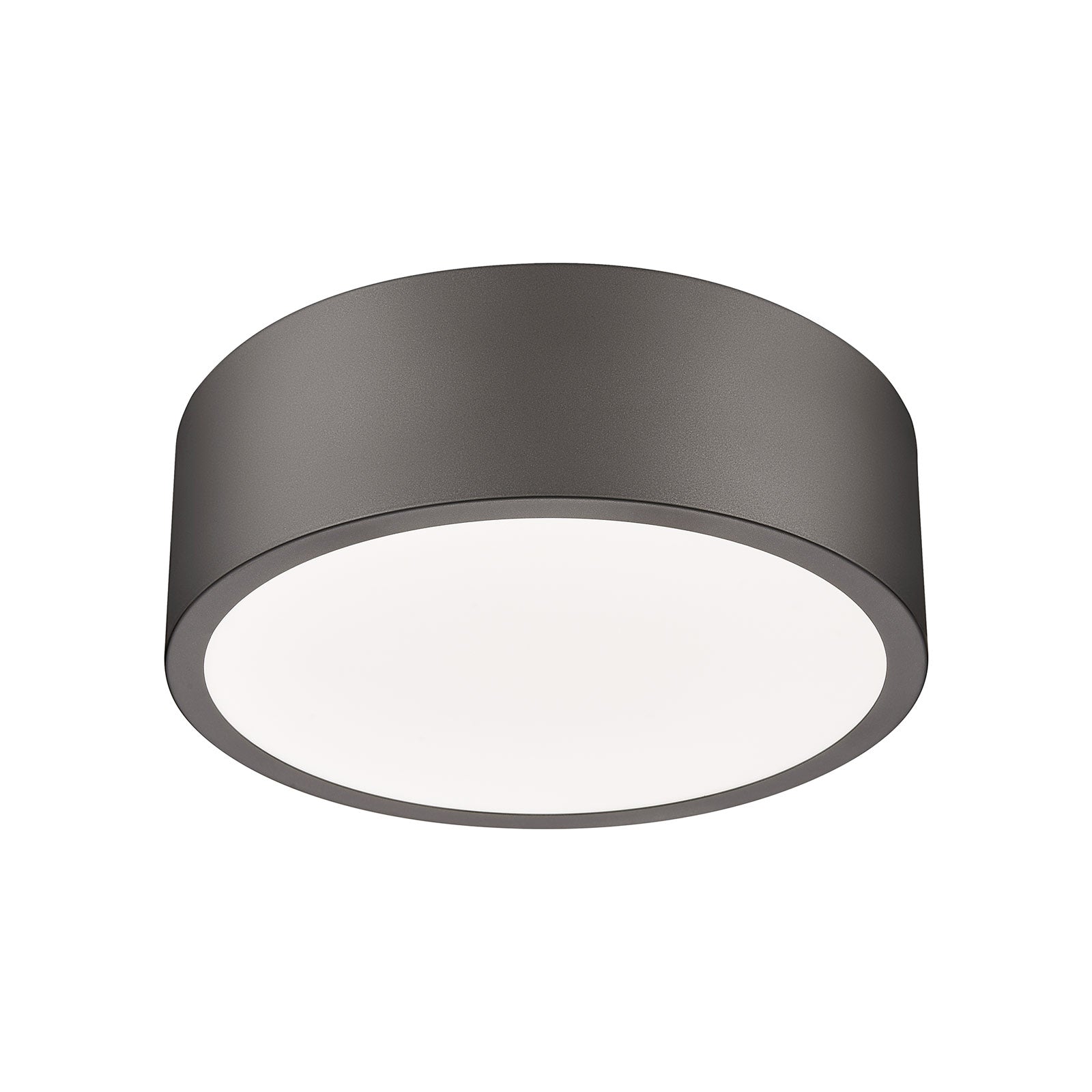 Coronado LED Flush Mount Ceiling Light in Bronze (12.25-Inch).
