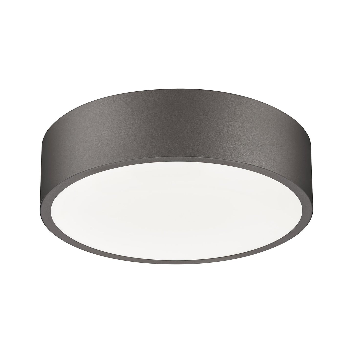 Coronado LED Flush Mount Ceiling Light in Bronze (16-Inch).