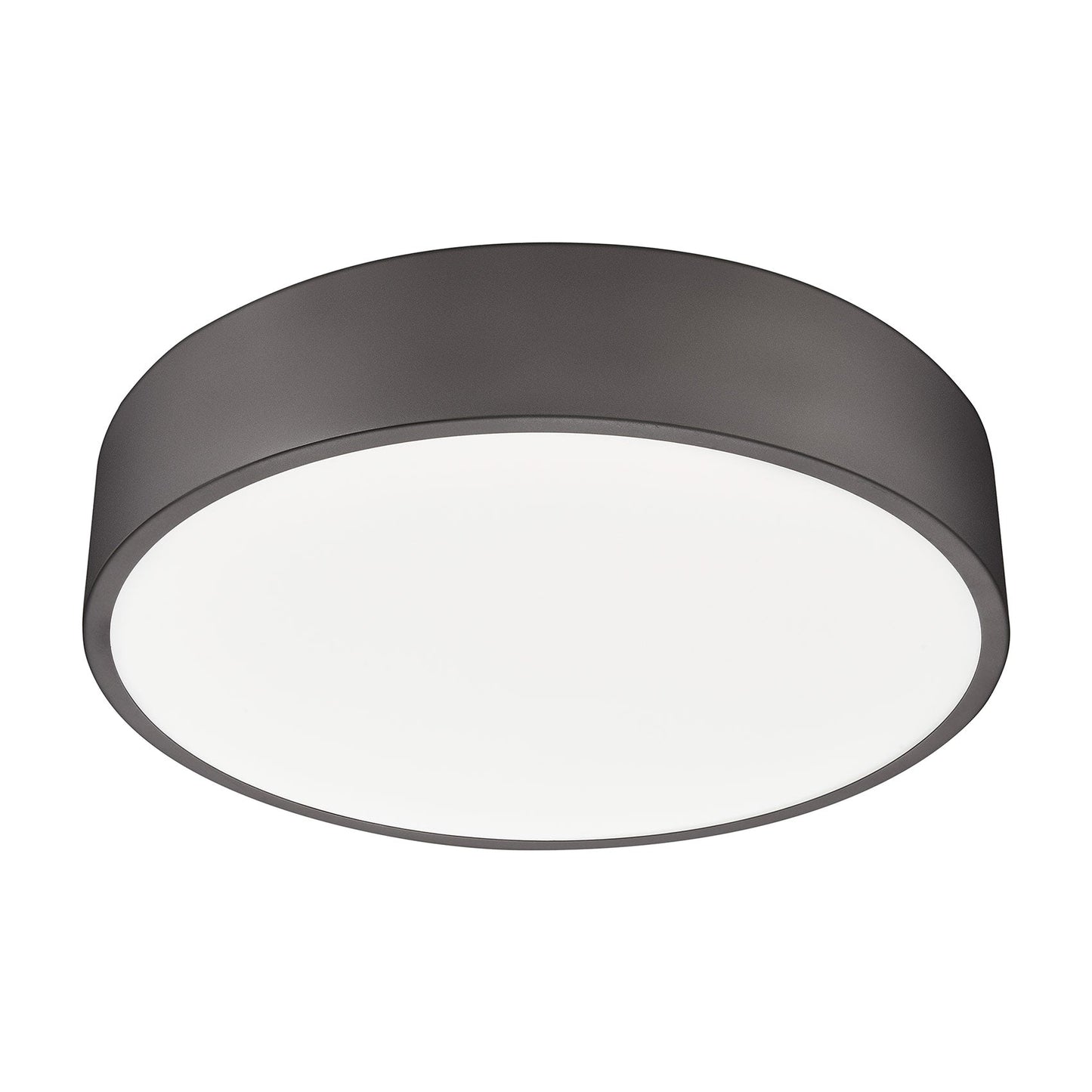 Coronado LED Flush Mount Ceiling Light in Bronze (20-Inch).