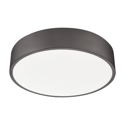 Coronado LED Flush Mount Ceiling Light in Bronze (20-Inch).