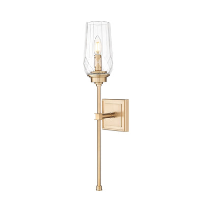 Cosmo Wall Light in Modern Gold.