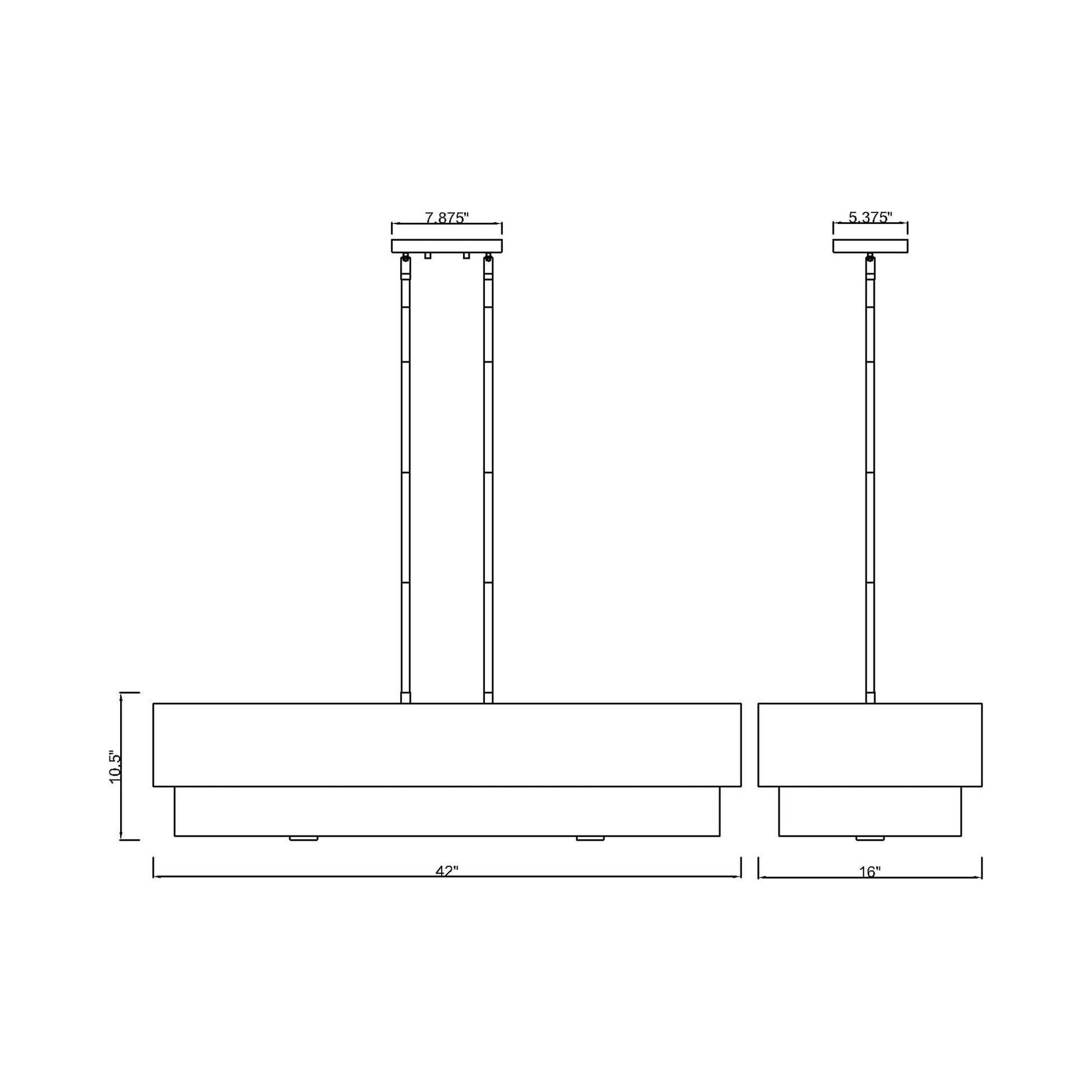 Counterpoint Island Light - line drawing.