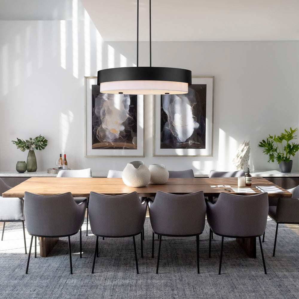 Counterpoint Island Light in dining room.