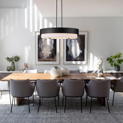 Counterpoint Island Light in dining room.