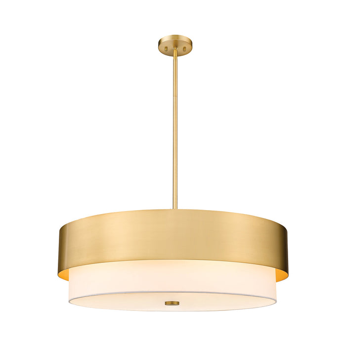 Counterpoint Pendant Light in Modern Gold (31.5-Inch).