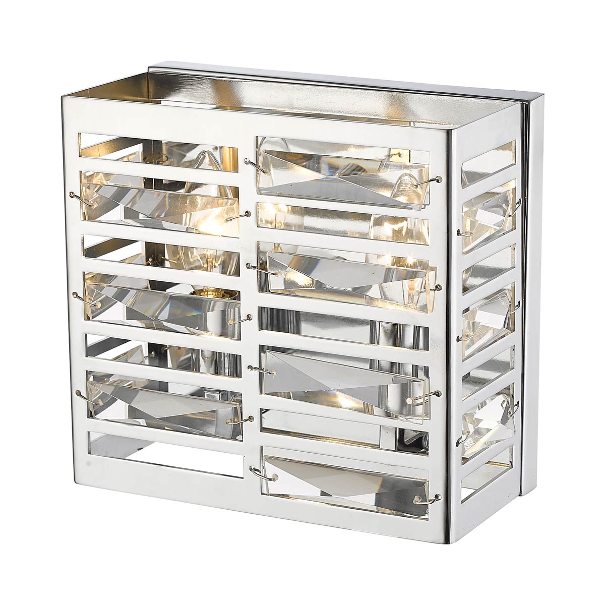 Cronise Rectangular Wall Light in Detail.