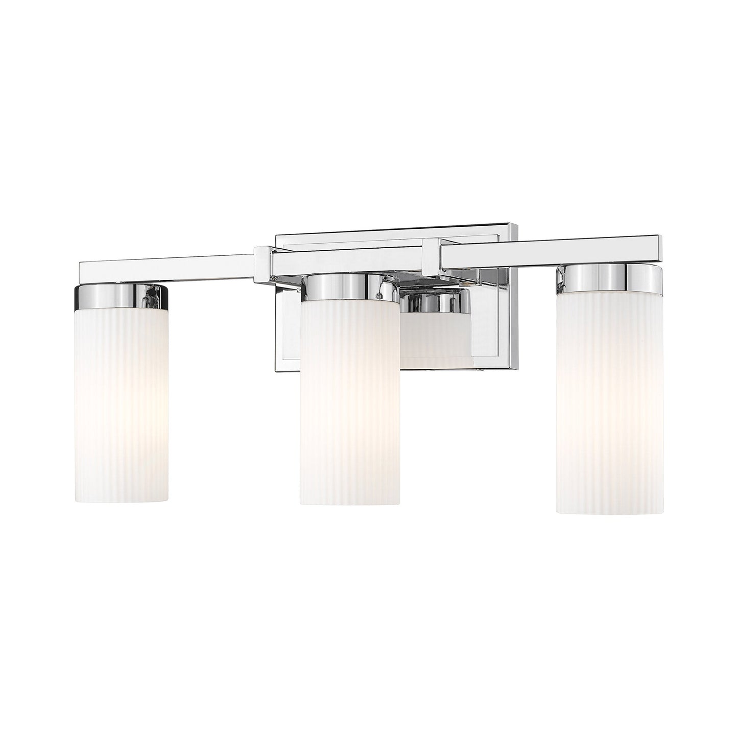 Danica Bath Vanity Light in Chrome (3-Light).