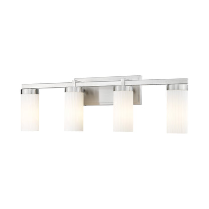 Danica Bath Vanity Light in Brushed Nickel (4-Light).