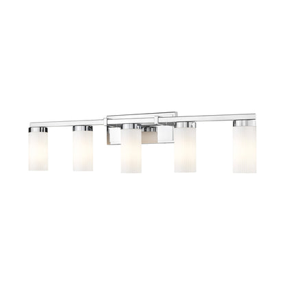 Danica Bath Vanity Light in Chrome (5-Light).