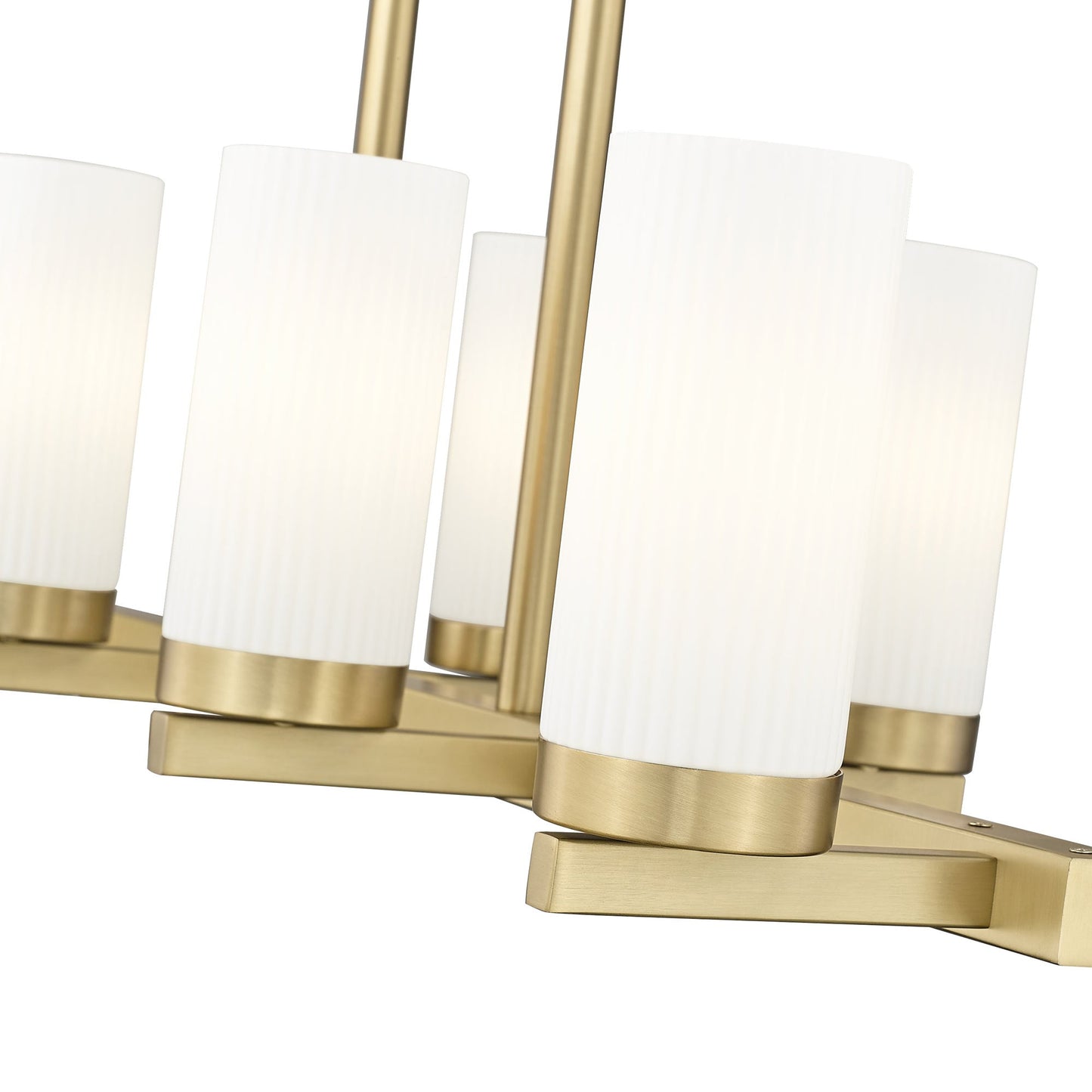 Danica Linear Chandelier in Detail.