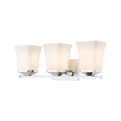 Darcy Bath Vanity Light in Chrome (3-Light).