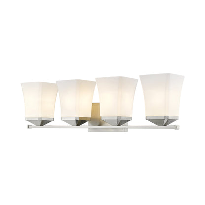 Darcy Bath Vanity Light in Brushed Nickel (3-Light).