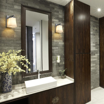 Darcy Bath Wall Light in bathroom.