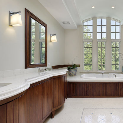 Darcy Bath Wall Light in bathroom.