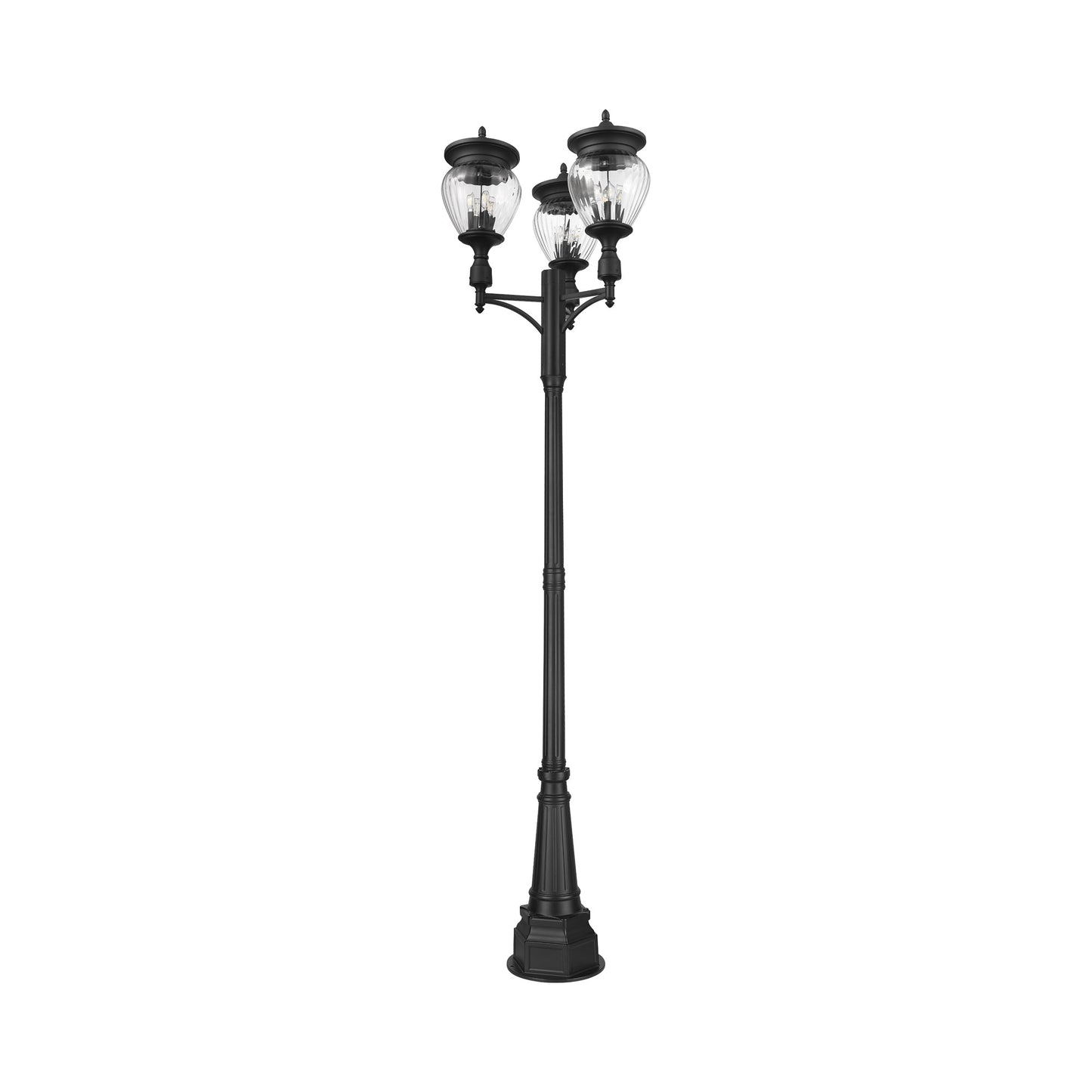 Davina Outdoor Ornate Post Light in Detail.