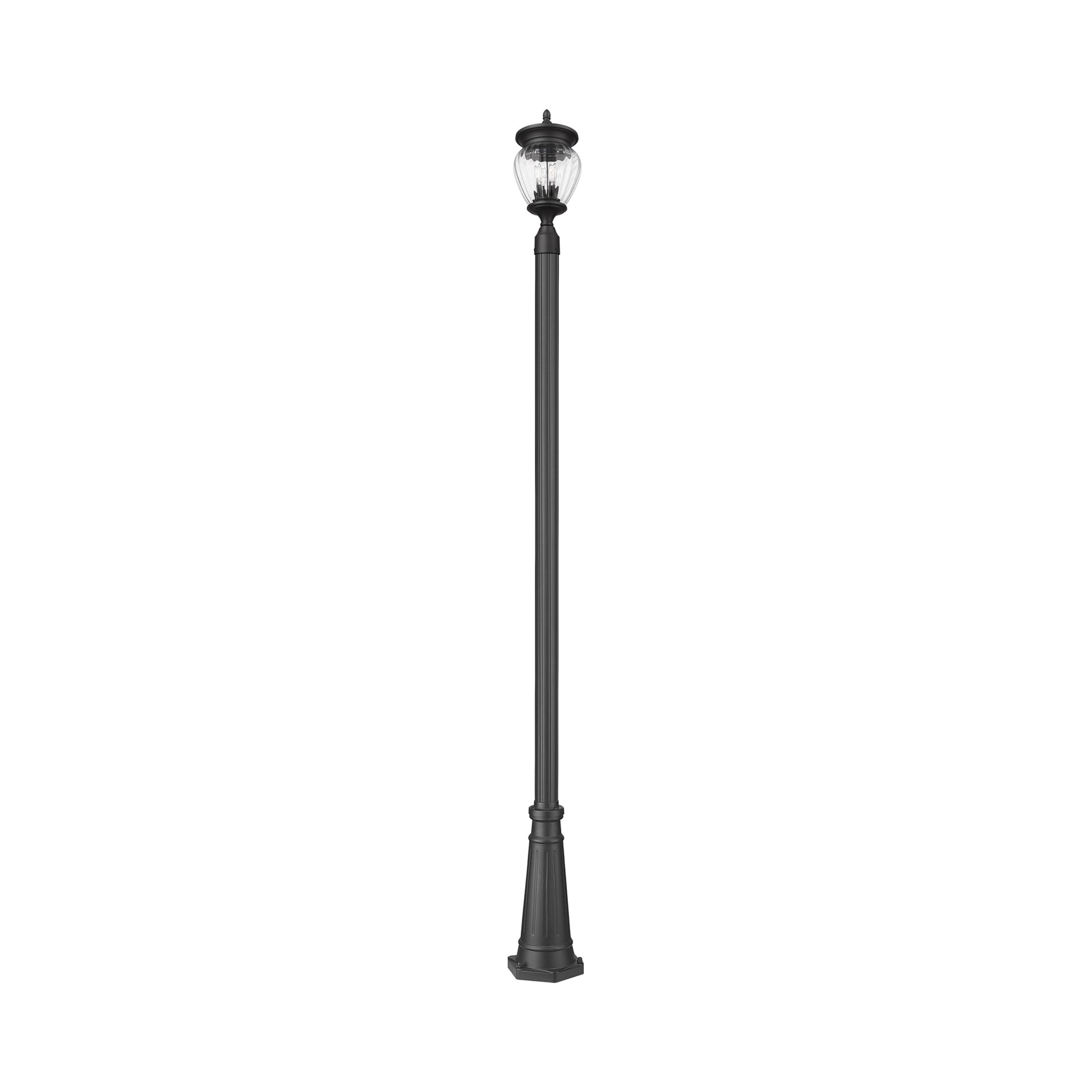 Davina Outdoor Post Light in Detail.