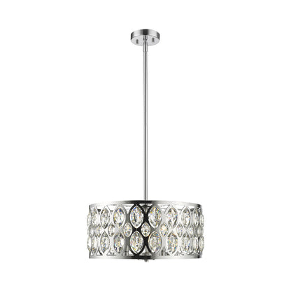 Dealey Chandelier in Chrome (5-Light).