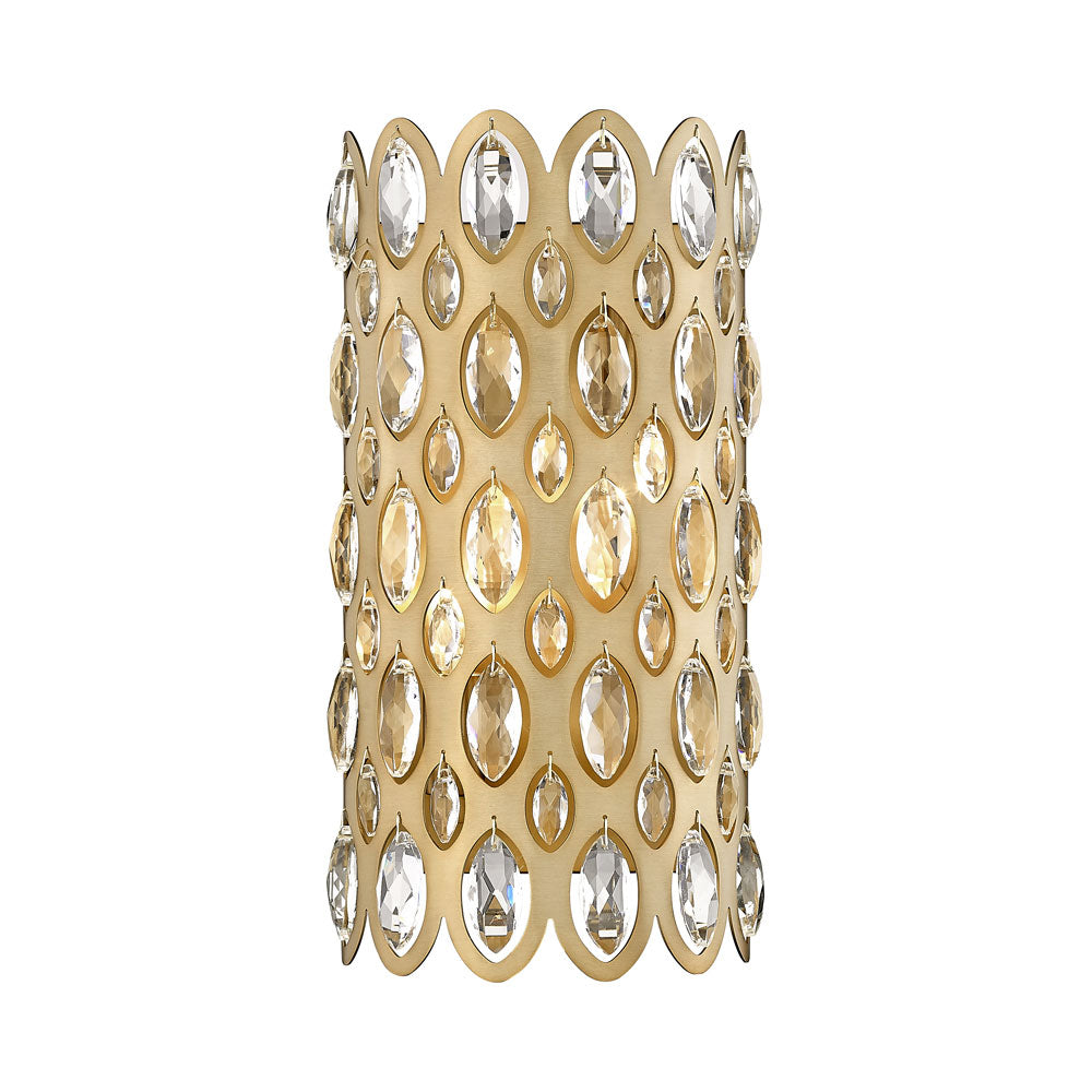 Dealey Crystal Wall Light in Detail.
