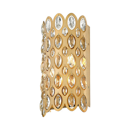Dealey Crystal Wall Light in Detail.