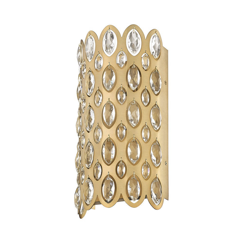 Dealey Crystal Wall Light in Detail.