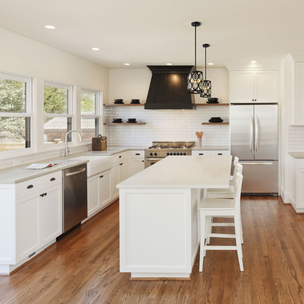Dealey Pendant Light in kitchen.