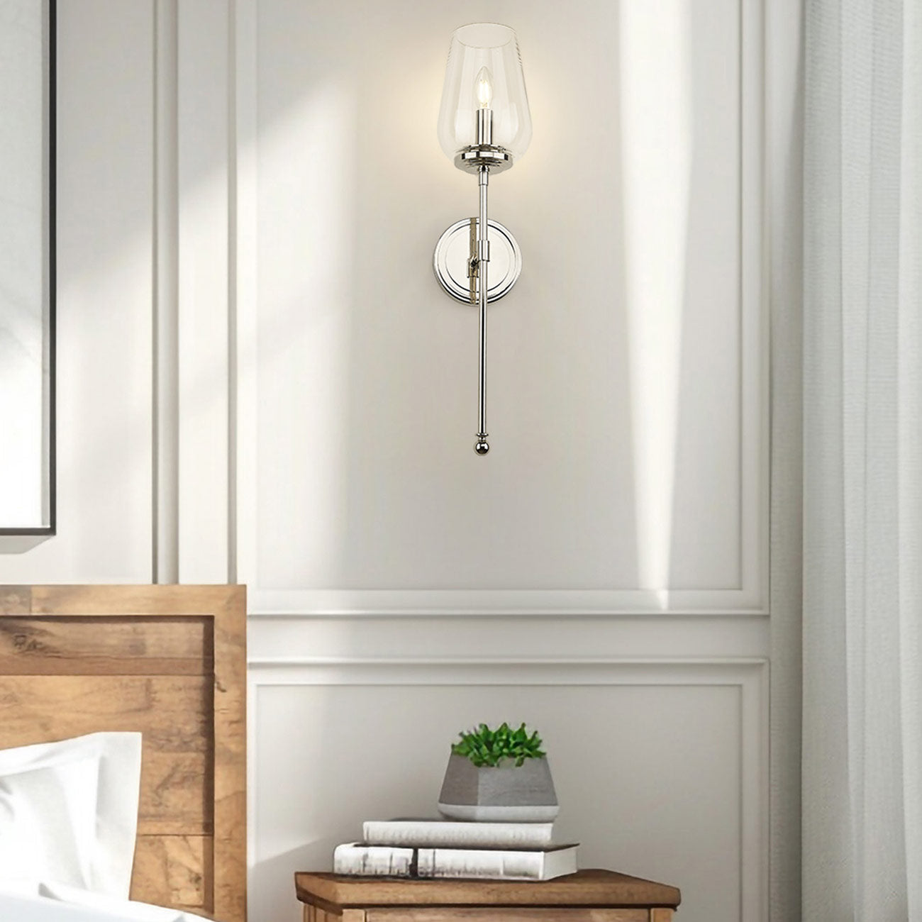 Dominique Wall Light in Detail.