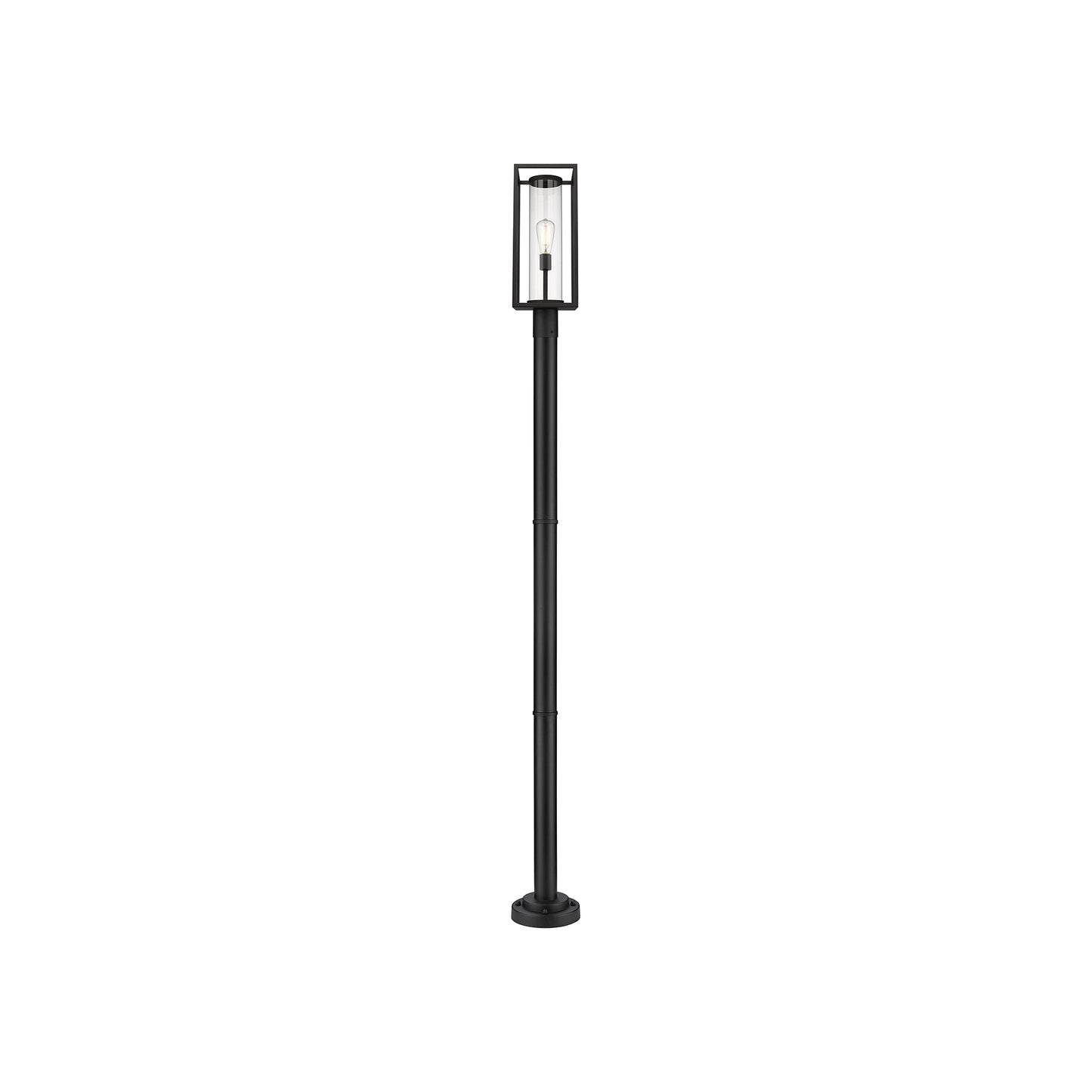 Dunbroch 567P Outdoor Post Light in Black (93.75-Inch).