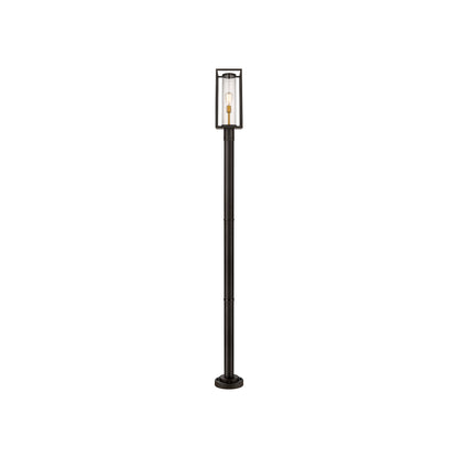 Dunbroch 567P Outdoor Post Light in Deep Bronze/Outdoor Brass (93.75-Inch).