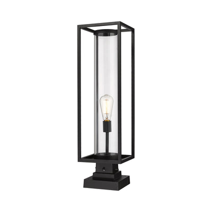 Dunbroch 584S Outdoor Pier Mount Light in Black (29.63-Inch).