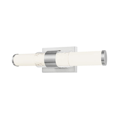 Egon LED Bath Wall Light in Brushed Nickel (18-Inch).