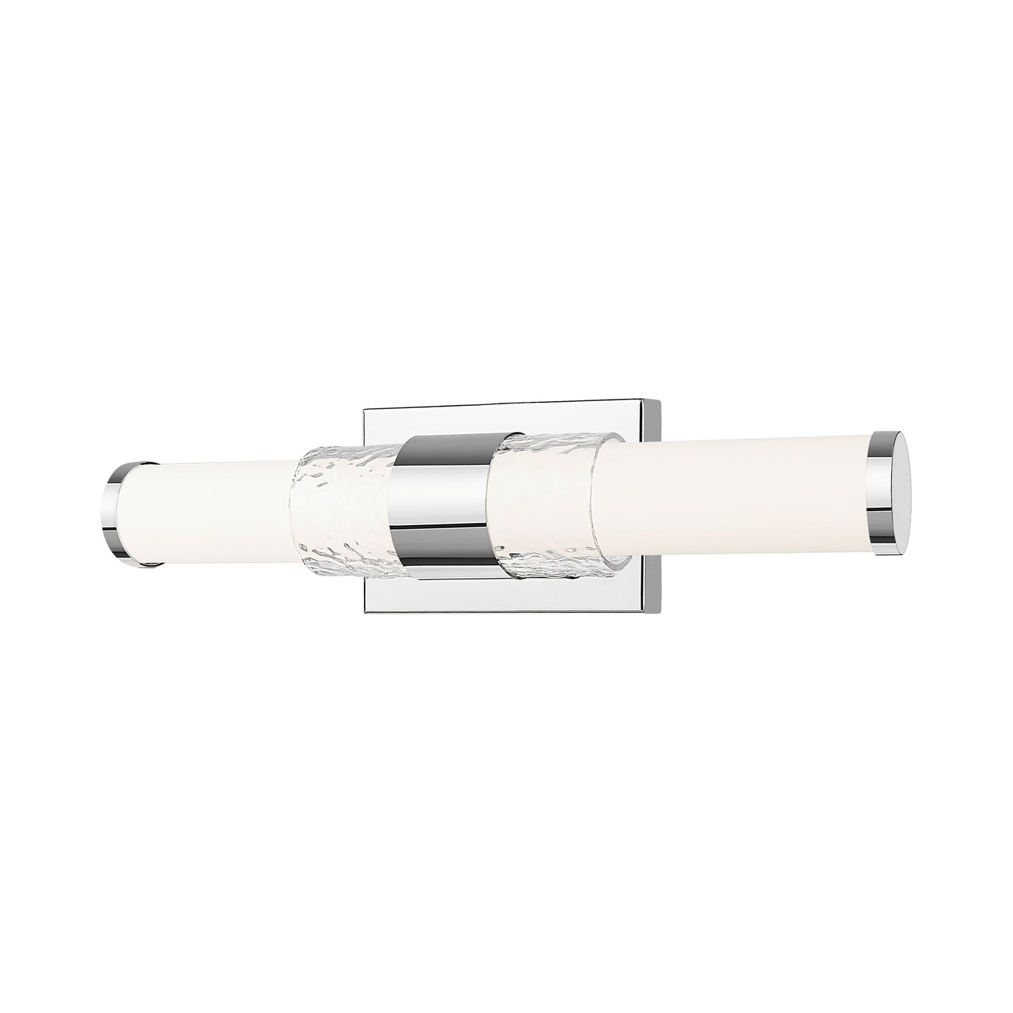 Egon LED Bath Wall Light in Chrome (18-Inch).